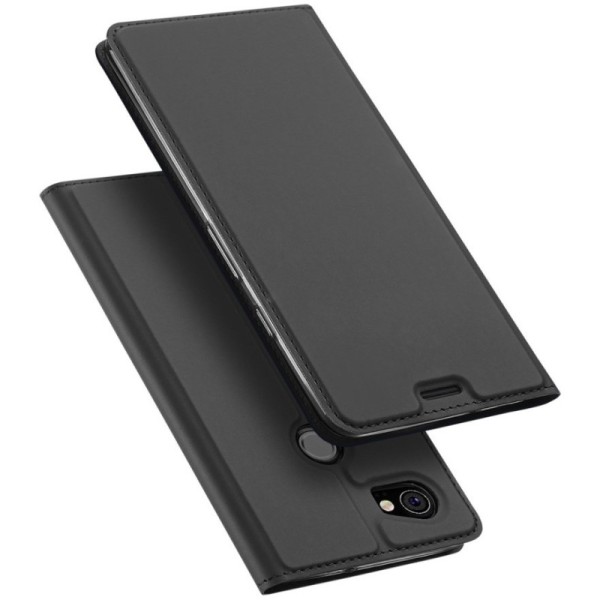 „Dux Ducis“ Skin atvērams maciņš - melns (Pixel 2 XL)