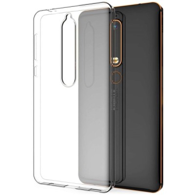 Nokia 6 2018 (Nokia 6.1) cieta silikona dzidrs (TPU) apvalks / vacins.lv