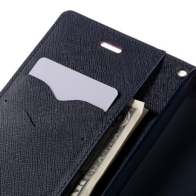 Asus Zenfone 2 Laser 5.0 (ZE500KL, ZE500KG) Mercury rožinis atverčiamas dėklas - piniginė / Priedai.lt