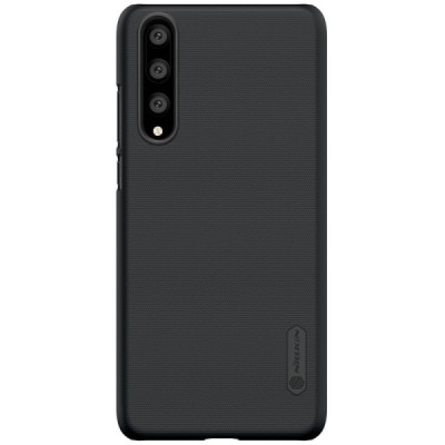 Nillkin Frosted Shield Huawei P20 Pro juodas plastikinis dėklas / Priedai.lt
