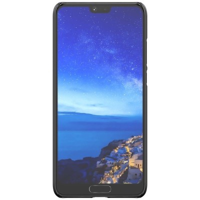 Nillkin Frosted Shield Huawei P20 Pro juodas plastikinis dėklas / Priedai.lt