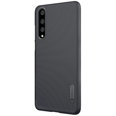 Nillkin Frosted Shield Huawei P20 Pro juodas plastikinis dėklas / Priedai.lt
