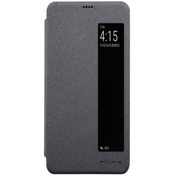 „Nillkin“ Sparkle atverčiamas dėklas - pilkas (P20 Pro)