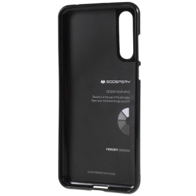 Huawei P20 Pro juodas Mercury kieto silikono (TPU) dėklas - nugarėlė / Priedai.lt