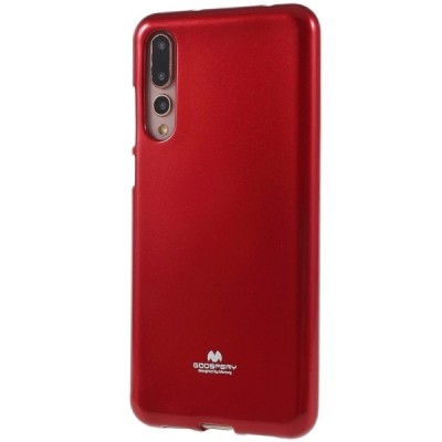 Huawei P20 Pro raudonas Mercury kieto silikono (TPU) dėklas - nugarėlė / Priedai.lt