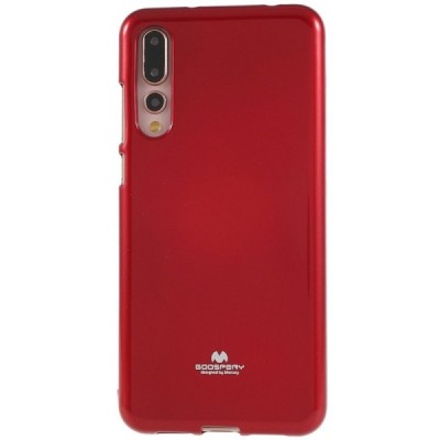 Huawei P20 Pro raudonas Mercury kieto silikono (TPU) dėklas - nugarėlė / Priedai.lt