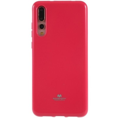 Huawei P20 Pro Mercury tumši rozs cieta silikona (TPU) apvalks / vacins.lv
