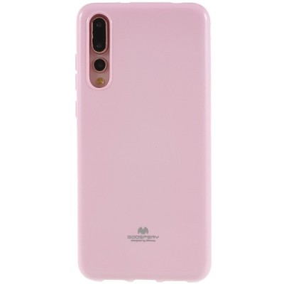 Huawei P20 Pro Mercury gaiši rozs cieta silikona (TPU) apvalks / vacins.lv