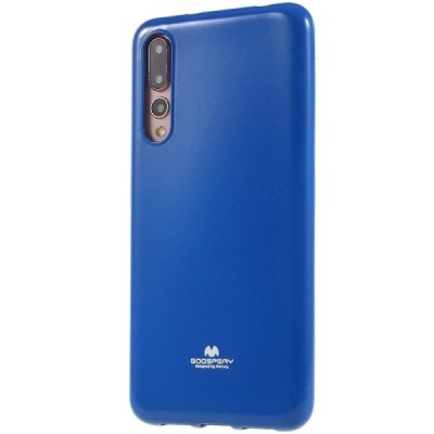 Huawei P20 Pro tamsiai mėlynas Mercury kieto silikono (TPU) dėklas - nugarėlė / Priedai.lt