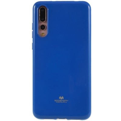 Huawei P20 Pro Mercury tumši zils cieta silikona (TPU) apvalks / vacins.lv
