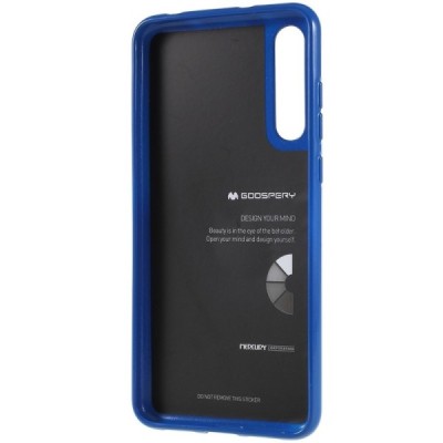 Huawei P20 Pro Mercury tumši zils cieta silikona (TPU) apvalks / vacins.lv