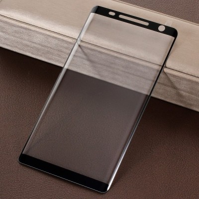 Nokia 8 Sirocco (Nokia 9) „Calans“ 9H Tempered Glass sustiprintos apsaugos juodas pilnai dengiantis apsauginis ekrano stiklas 0,