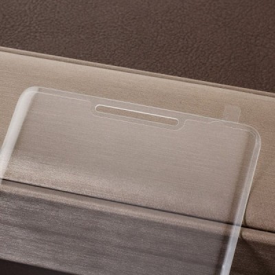 Nokia 8 Sirocco (Nokia 9) „Calans“ 9H Tempered Glass sustiprintos apsaugos skaidrus pilnai dengiantis apsauginis ekrano stiklas 