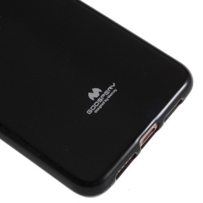 Huawei P20 Mercury melns cieta silikona (TPU) apvalks / vacins.lv