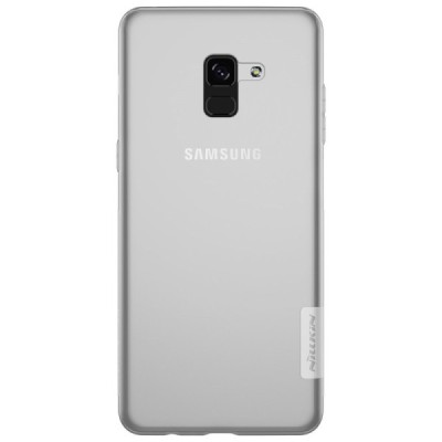 Samsung Galaxy A8 2018 (A530F) Nillkin Nature dzidrs (caurspīdīgs) silikona planākais apvalks / Vacins.lv