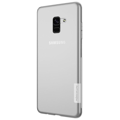 Samsung Galaxy A8 2018 (A530F) Nillkin Nature dzidrs (caurspīdīgs) silikona planākais apvalks / Vacins.lv