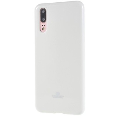 Huawei P20 Mercury melns cieta silikona (TPU) apvalks / vacins.lv