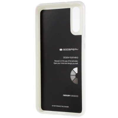 Huawei P20 Mercury melns cieta silikona (TPU) apvalks / vacins.lv