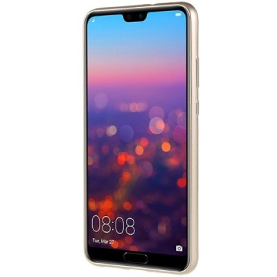 Huawei P20 Mercury zelta cieta silikona (TPU) apvalks / vacins.lv