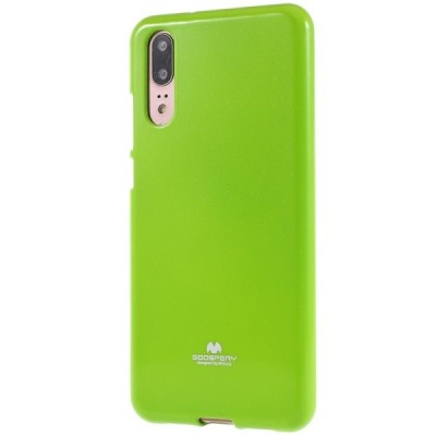 Huawei P20 Mercury zaļš cieta silikona (TPU) apvalks / Vacins.lv