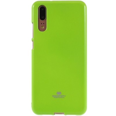 Huawei P20 žalias Mercury kieto silikono (TPU) dėklas - nugarėlė / Priedai.lt