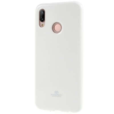 Huawei P20 Lite (Nova 3e) Mercury melns cieta silikona (TPU) apvalks / vacins.lv