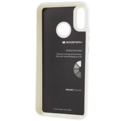 Huawei P20 Lite (Nova 3e) Mercury melns cieta silikona (TPU) apvalks / vacins.lv