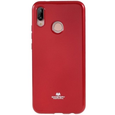 Huawei P20 Lite (Nova 3e) Mercury sarkans cieta silikona (TPU) apvalks / vacins.lv