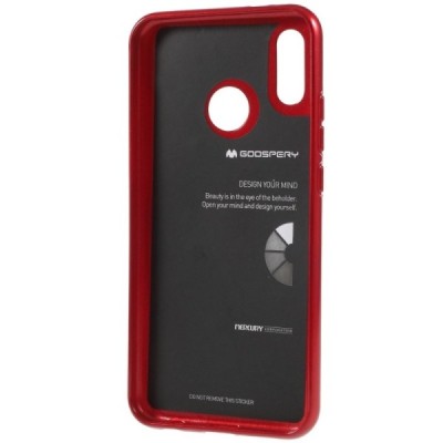 Huawei P20 Lite (Nova 3e) Mercury sarkans cieta silikona (TPU) apvalks / vacins.lv