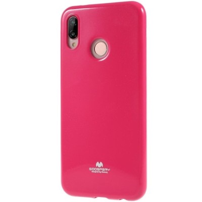 Huawei P20 Lite (Nova 3e) Mercury tumši rozs cieta silikona (TPU) apvalks / vacins.lv