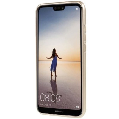 Huawei P20 Lite (Nova 3e) auksinis Mercury kieto silikono (TPU) dėklas - nugarėlė / Priedai.lt