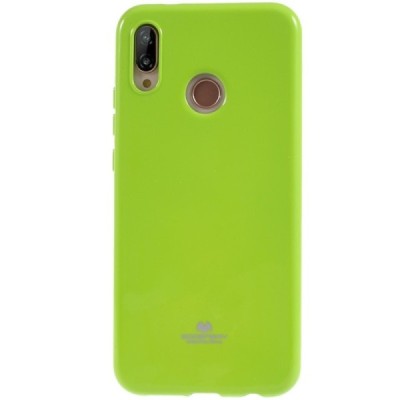 Huawei P20 Lite (Nova 3e) Mercury zaļš cieta silikona (TPU) apvalks / Vacins.lv