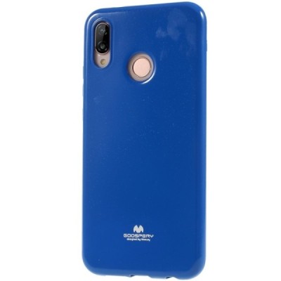 Huawei P20 Lite (Nova 3e) Mercury tumši zils cieta silikona (TPU) apvalks / vacins.lv