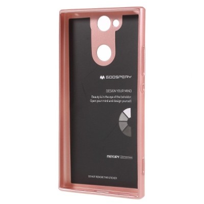 Sony Xperia XA2 (XA2 Dual) Mercury gaiši rozs cieta silikona (TPU) apvalks / vacins.lv