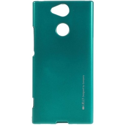 Sony Xperia XA2 (XA2 Dual) Mercury zaļš cieta silikona (TPU) apvalks / Vacins.lv