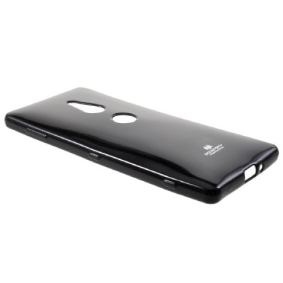 Sony Xperia XZ2 Mercury juodas kieto silikono TPU dėklas - nugarėlė / Priedai.lt