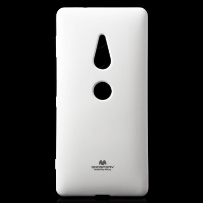 Sony Xperia XZ2 Mercury balts cieta silikona (TPU) apvalks / vacins.lv