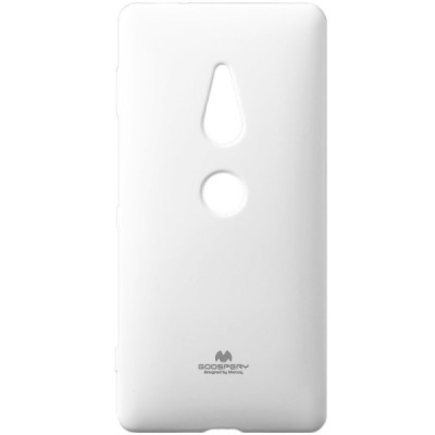 Sony Xperia XZ2 Mercury balts cieta silikona (TPU) apvalks / vacins.lv