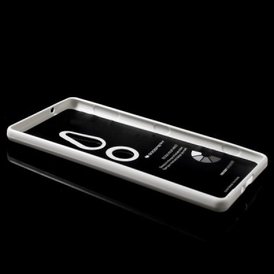 Sony Xperia XZ2 Mercury balts cieta silikona (TPU) apvalks / vacins.lv