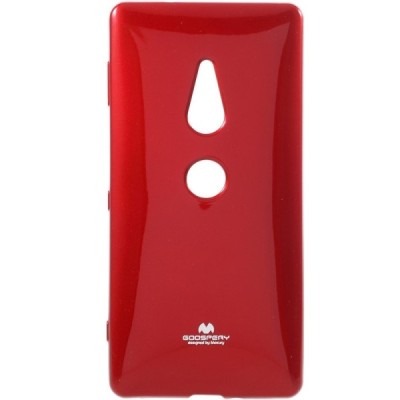 Sony Xperia XZ2 Mercury raudonas kieto silikono TPU dėklas - nugarėlė / Priedai.lt