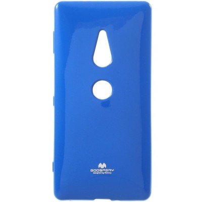 Sony Xperia XZ2 Mercury tumši zils cieta silikona (TPU) apvalks / vacins.lv