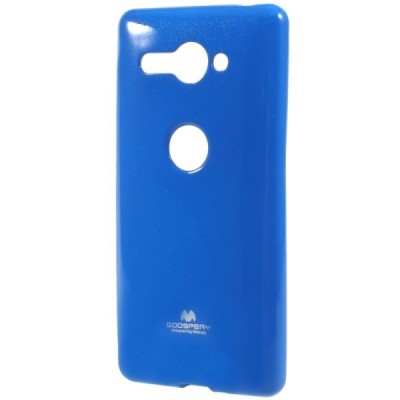 Sony Xperia XZ2 Compact Mercury tumši zils cieta silikona (TPU) apvalks / vacins.lv