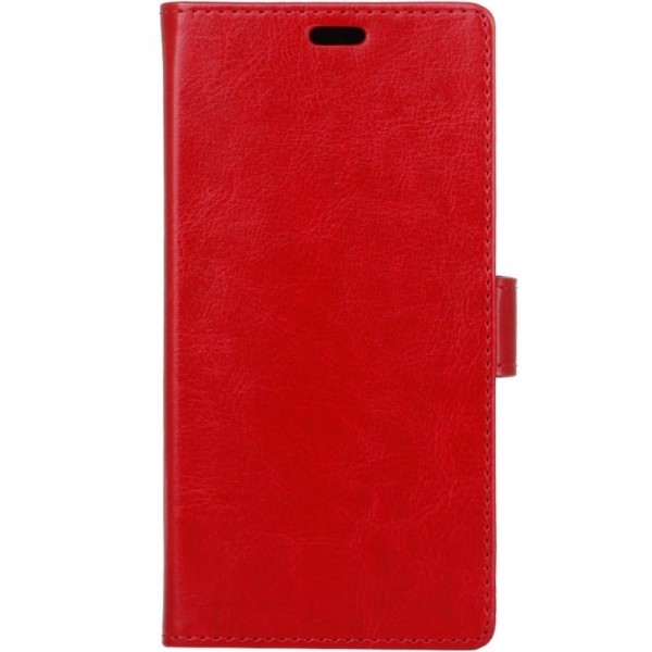 Atverčiamas dėklas, knygutė - raudonas (Galaxy A6 2018)