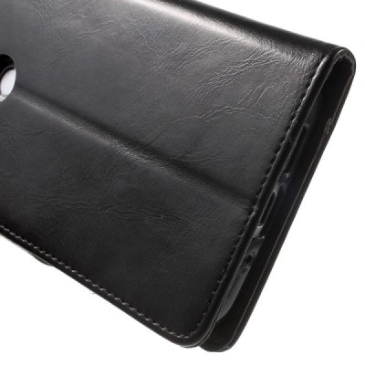 Mercury Blue Moon atverčiamas LG G5 (H850) juodas odinis dėklas - piniginė / Priedai.lt