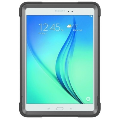 Samsung Galaxy Tab A 9.7 (T555, T550) sustiprintos apsaugos dėklas - juodas - nugarėlė / Priedai.lt