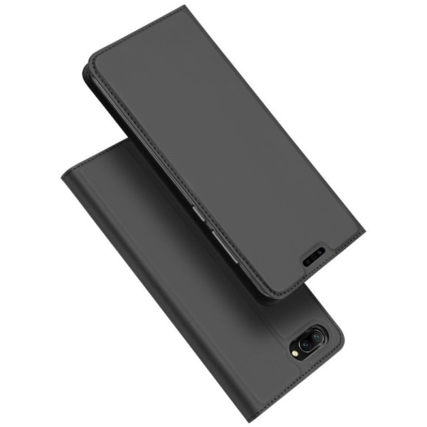 „Dux Ducis“ Skin atvērams maciņš - melns (Honor 10)