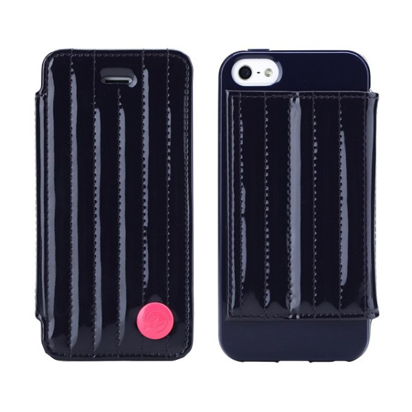 „8thdays“ Jessie's Melody dėklas - tamsiai mėlynas (iPhone 5 / 5S / SE 2016)