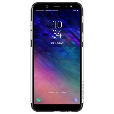 Samsung Galaxy A6 2018 (A600F) Nillkin Nature dzidrs (caurspīdīgs) silikona planākais apvalks / Vacins.lv