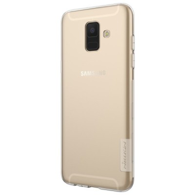Samsung Galaxy A6 2018 (A600F) Nillkin Nature dzidrs (caurspīdīgs) silikona planākais apvalks / Vacins.lv