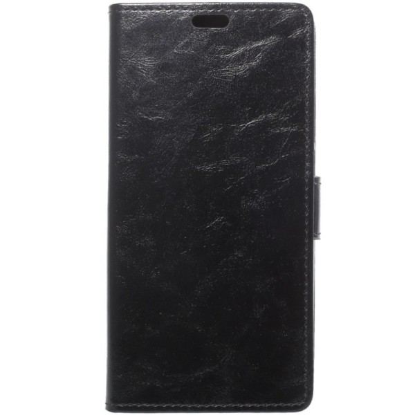 Atvēramais maciņš, grāmata - melns (Redmi Note 5 2018)